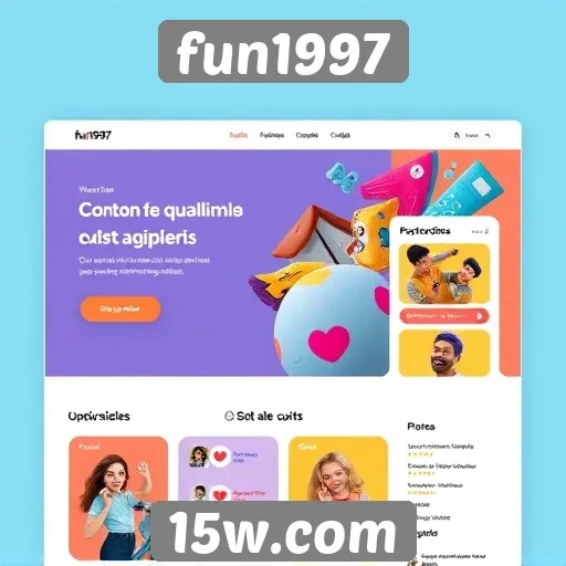 Interface do site fun1997 melhora experiência do usuário